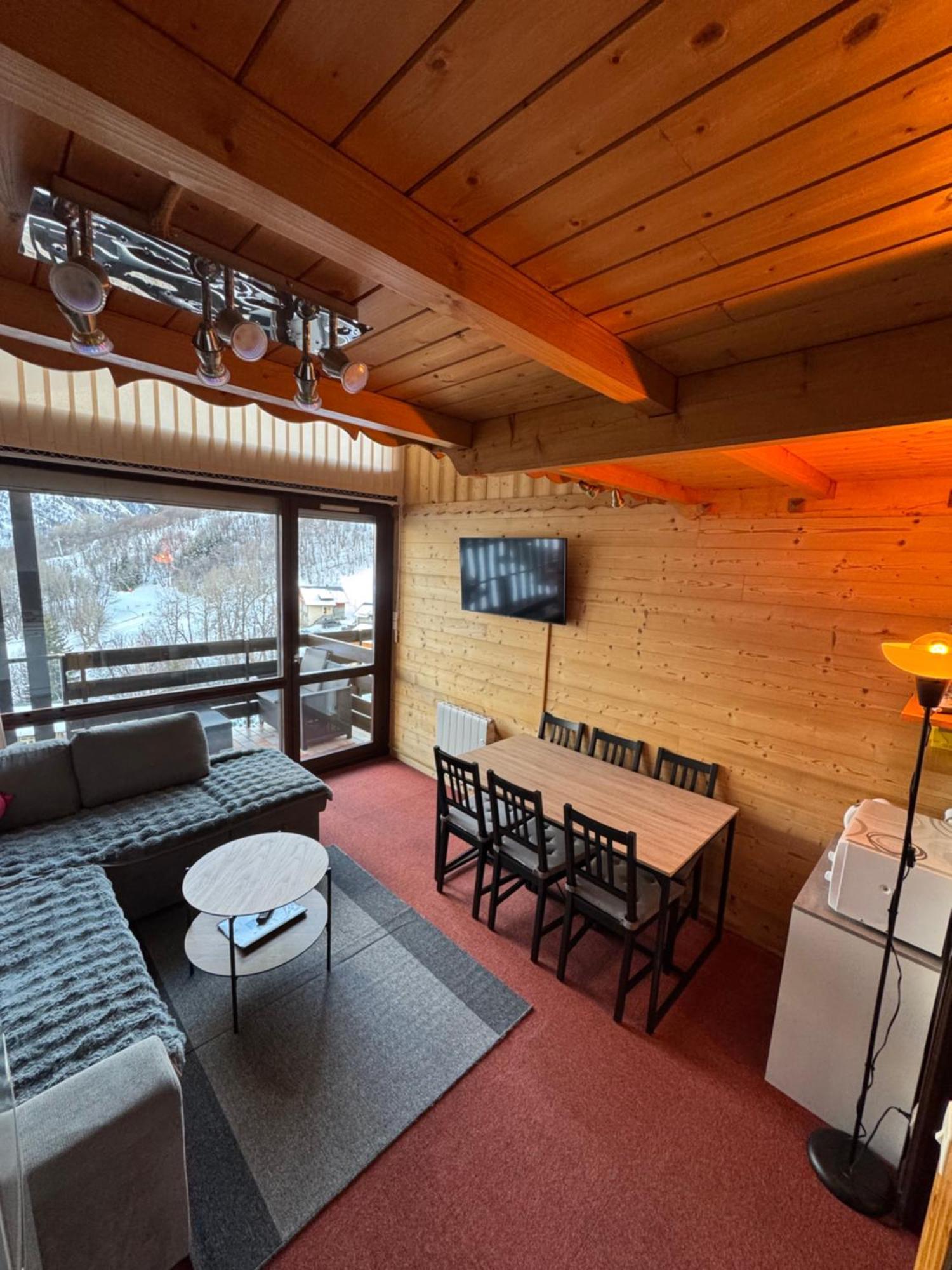 Appartement Plein Sud Cosy 6 Personnes Tres Bien Equipe ,Vue Splendide, Terrasse, Spacieux,Bien Situe, Randonnees,Ski Saint-Sorlin-d'Arves Exterior foto